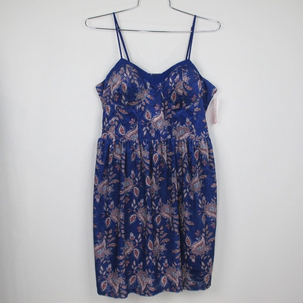 xhilaration Womens Royal Blue Sundress